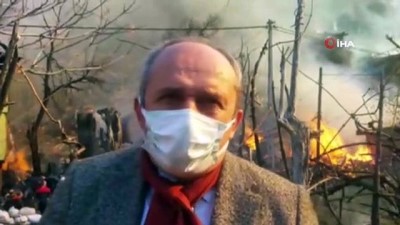 eyup aytekin -  Artvin'in Yusufeli ilçesi Dereiçi köyünde yangın sürüyor Videosu