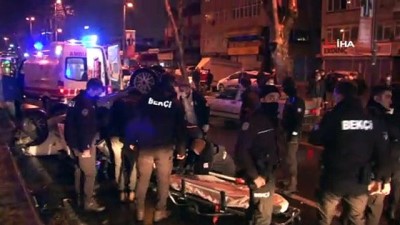 trafik yogunlugu -  Fatih’te kaza yapan araç takla attı: 1 yaralı Videosu