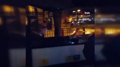 vatan haini -  İETT otobüsünde maske tartışması kamerada Videosu