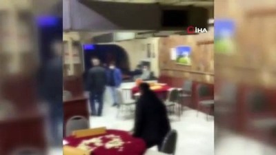 kahvehane -  Kağıthane'de kahvehaneye korona virüs baskını Videosu