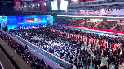 genel baskan - ANKARA - Bahçeli, MHP genel başkanlığına yeniden seçildi Videosu