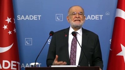anayasa degisikligi - ANKARA - Karamollaoğlu: 'Andımız tartışmaları endişe verici' Videosu