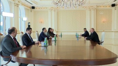 ilham - BAKÜ - Tarım ve Orman Bakanı Pakdemirli, Azerbaycan Cumhurbaşkanı Aliyev tarafından kabul edildi Videosu