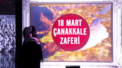 bagimsizlik - İSTANBUL - Cumhurbaşkanlığı İletişim Başkanlığının '18 Mart Çanakkale Zaferi Dijital Gösterimi' açıldı Videosu