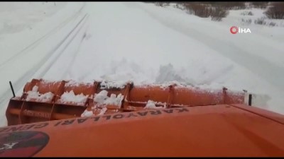 bild -  Kar ve tipi Ağrı-Kars karayolunu ulaşıma kapattı Videosu