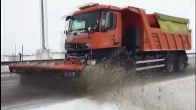 kar kalinligi - KIRIKKALE - Kar yağışı etkili oldu Videosu