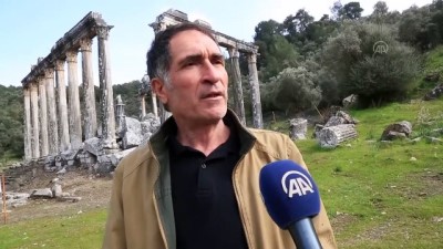 gun isigi - MUĞLA - Zeus Tapınağı yapılan çalışmalarla eski ihtişamına kavuşturulacak Videosu