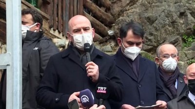afet bolgesi - ARTVİN - Soylu: '(Dereiçi köyündeki yangın) Afet bölgesi kararını aldık' Videosu