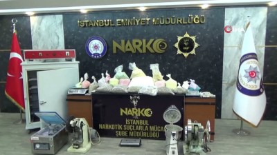 pres makinesi -  Başakşehir'de ayakkabı imalathanesine uyuşturucu operasyonu Videosu