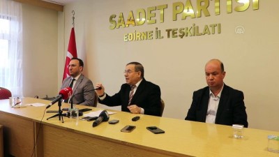 ak parti - EDİRNE - SP Genel Başkan Yardımcısı İriş, HDP'nin kapatılması istemiyle açılan davayı değerlendirdi Videosu