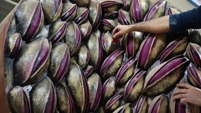 geri donusum - GAZİANTEP - Atık malzemelerden yapılan sanat eserleri kent estetiğine katkı sunuyor Videosu