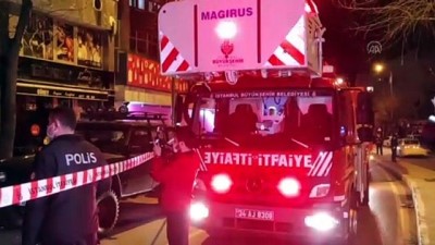 İSTANBUL - Maltepe'de iş yerinde çıkan yangında 1 kişi öldü