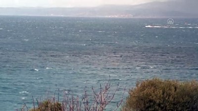 siginmacilar - İZMİR - Çeşme açıklarında Yunanistan unsurlarınca geri itilen 3 sığınmacı öldü (1) Videosu