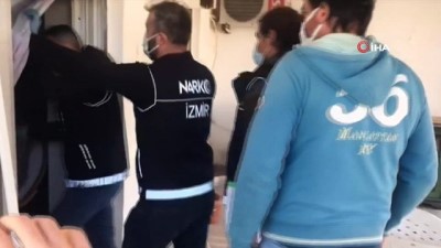 sentetik -  İzmir’de uyuşturucu operasyonu Videosu