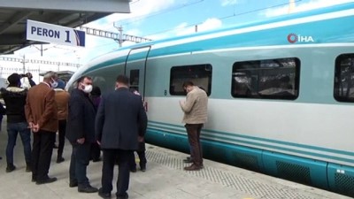 hizli tren hatti -  Konya-Karaman hızlı treni Mayıs sonunda sefere başlıyor Videosu