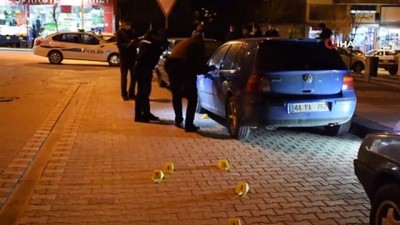  Malatya'da park halindeki araca silahlı saldırı: 1 yaralı
