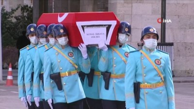 cenaze -  - 47. dönem Hükümeti Devlet Bakanı Kemal Akkaya için tören düzenlendi Videosu