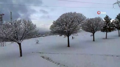 kar kalinligi -  Ahlat’ta kar yağışı etkili oldu Videosu