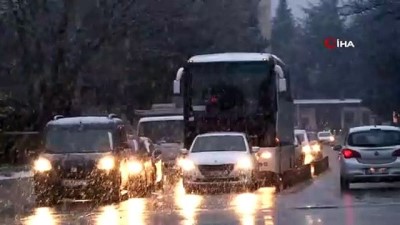 meteoroloji -  Dün baharı yaşayan Eskişehir bugün beyaza büründü Videosu