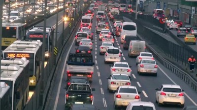  İstanbul’da sabah trafiği yüzde 62 seviyesine çıktı