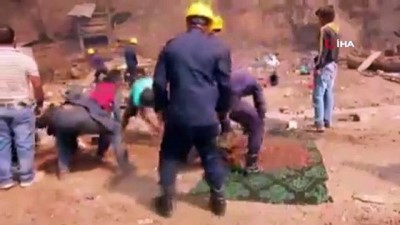 hasar tespit -  - Nepal’de büyük yangın: 40 ev yandı Videosu