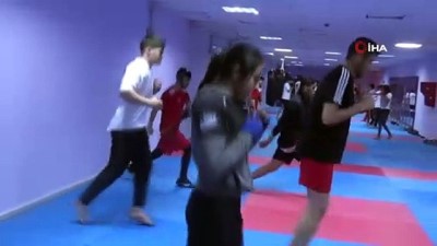 Avrupa Kupası’na hazırlanan Elazığlı kick-boksçuların hedefi şampiyonluk