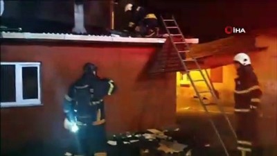  Edirne’de korkutan ev yangını
