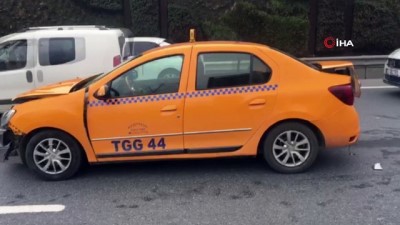 ticari taksi -  Esenler'de zincirleme kaza: 2 yaralı Videosu