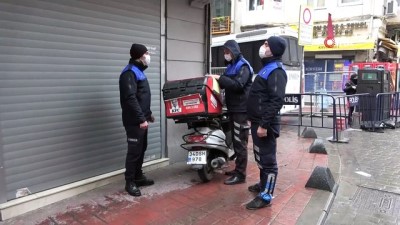  İstiklal Caddesi’nde motokuryelere ceza yağdı