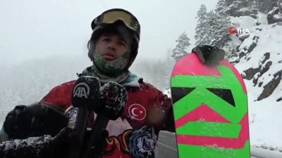 adrenalin -  - Snowboard tutkunlarının yeni gözdesi Sahara Milli Parkı Videosu