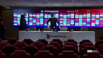 TRABZON - Trabzonspor - MKE Ankaragücü maçının ardından - Abdullah Avcı (1)