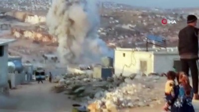  - İdlib kırsalına hava ve füze saldırısı
