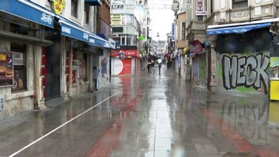 salacak - İSTANBUL - Sokaklarda kısıtlama sessizliği - Kadıköy - Bağdat Caddesi - Üsküdar Videosu