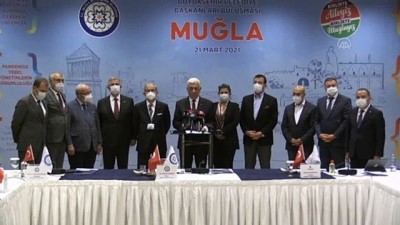 MUĞLA - Düzenlenen CHP'li büyükşehir belediye başkanları toplantısı sona erdi