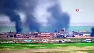 teroristler -  PKK/YPG'li teröristlerden algı operasyonu Videosu