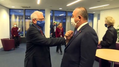 BRÜKSEL - Dışişleri Bakanı Çavuşoğlu, AB Dış İlişkiler ve Güvenlik Politikası Yüksek Temsilcisi Borell ile görüştü