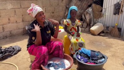 kuyular - DAKAR - Türk Kızılay, Afrika'da susuzluğu kuyularla gidermeye çalışıyor Videosu