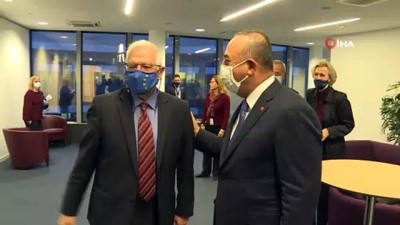  - Dışişleri Bakanı Çavuşoğlu, AB Yüksek Temsilcisi Borrell ile görüştü