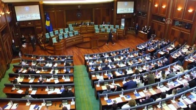 meclis baskani - PRİŞTİNE - Kosova'nın yeni meclis başkanı Glauk Konjufca oldu Videosu