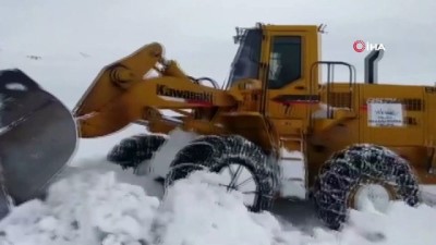 karla mucadele -  Van’da hasta kurtarma ve karla mücadele çalışması Videosu