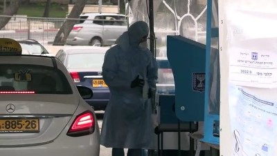 İsrail'deki seçimde Kovid-19 hastaları için özel oy kullanma merkezleri kuruldu