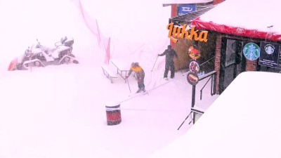 kayak merkezi - KOCAELİ - Yüksek kesimlerde kar etkili oluyor Videosu