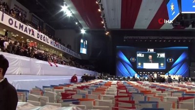  AK Parti 7. Olağan Büyük Kongresi, Ankara Arena’da başladı
