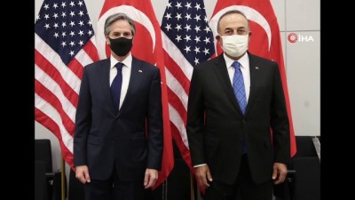 baskent -  - Bakan Çavuşoğlu, ABD Dışişleri Bakanı Blinken ile görüştü Videosu