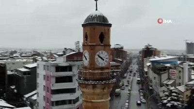 yagisli hava -  Çorum'da Mart ayında kar sürprizi Videosu