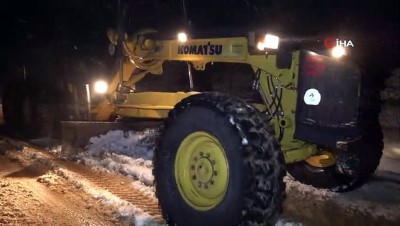karla mucadele -  Pamukkale karla mücadele ediyor Videosu