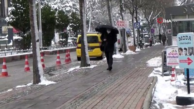 meteoroloji -  Afyonkarahisar’da yağan kar sevindirdi Videosu