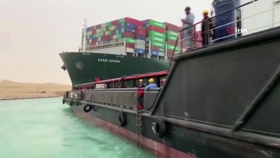 sekte -  - Süveyş Kanalı'nı tıkayan dev geminin sahibi Japon şirketten özür Videosu