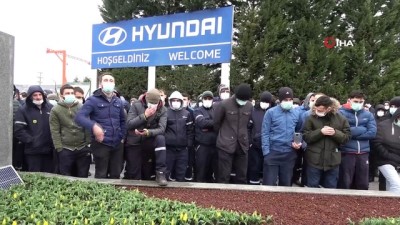 toplu sozlesme -  Hyundai Assan işçilerinden zam eylemi Videosu