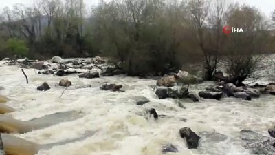  Manyas barajı dolunca Kocaçay’a su verilmeye başlandı